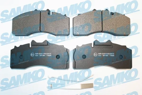 Brake Pad Set, disc brake (5SP1857)