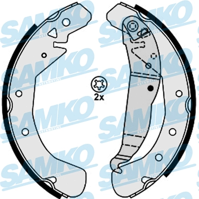 Brake Shoe Set (88210)