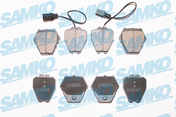 Brake Pad Set, disc brake (5SP1121)
