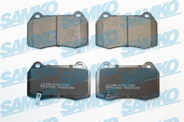 Brake Pad Set, disc brake (5SP1358)