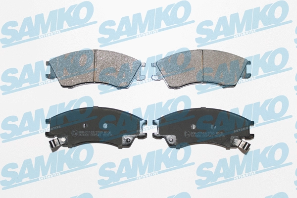 Brake Pad Set, disc brake (5SP543)