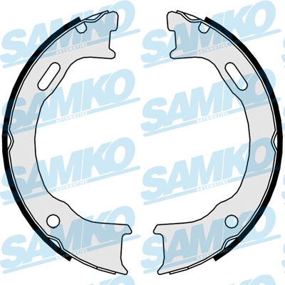 Brake Shoe Set, parking brake (81058)