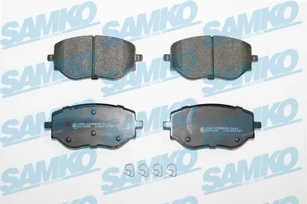 Brake Pad Set, disc brake (5SP2187)