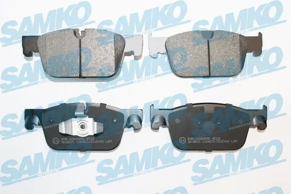 Brake Pad Set, disc brake (5SP2043)