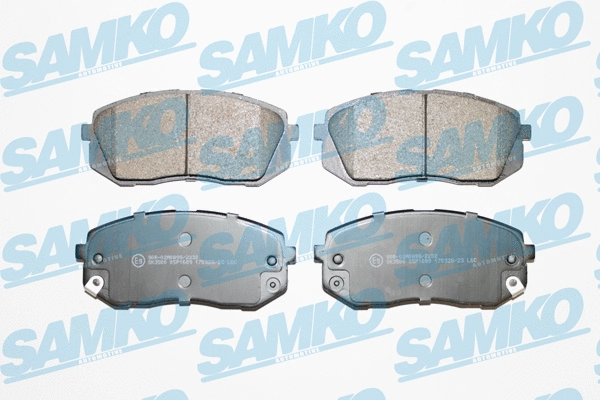 Brake Pad Set, disc brake (5SP1689)