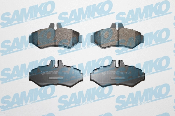 Brake Pad Set, disc brake (5SP956)