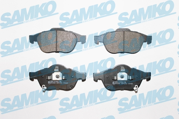 Brake Pad Set, disc brake (5SP1215)