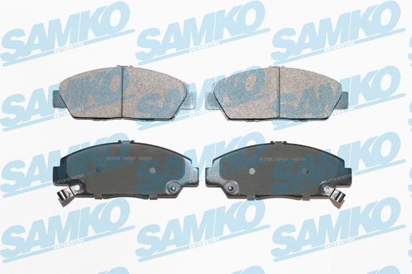 Brake Pad Set, disc brake (5SP567)
