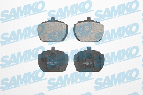 Brake Pad Set, disc brake (5SP143)