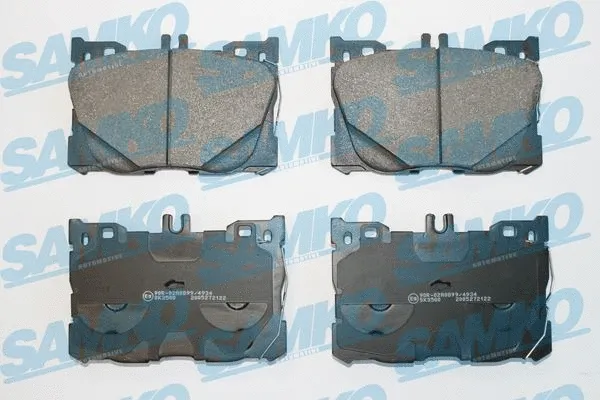 Brake Pad Set, disc brake (5SP2122)