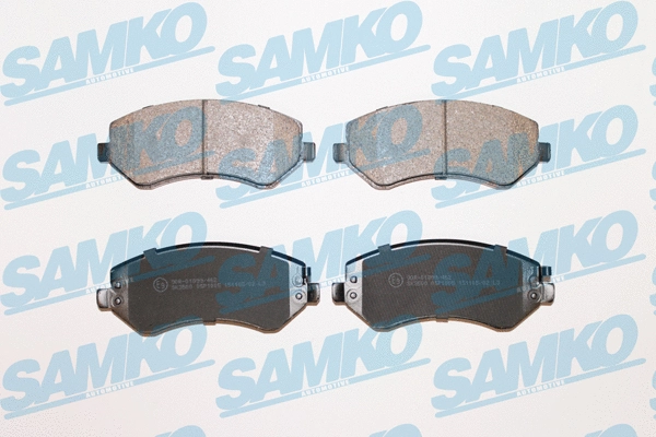 Brake Pad Set, disc brake (5SP1005)