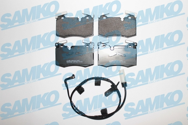 Brake Pad Set, disc brake (5SP1556A)