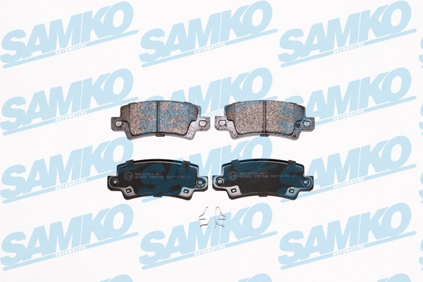 Brake Pad Set, disc brake (5SP1068)