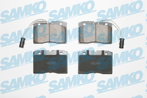 Brake Pad Set, disc brake (5SP281)