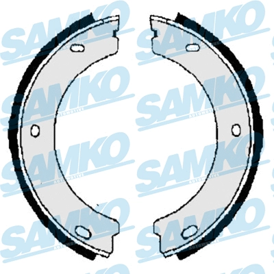 Brake Shoe Set, parking brake (86400)