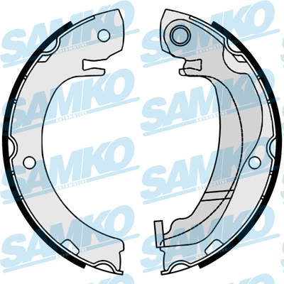 Brake Shoe Set, parking brake (89920)
