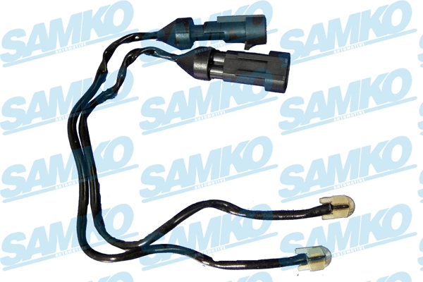 Warning Contact, brake pad wear (KS0149)
