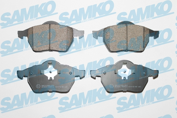 Brake Pad Set, disc brake (5SP612)