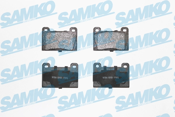 Brake Pad Set, disc brake (5SP351)