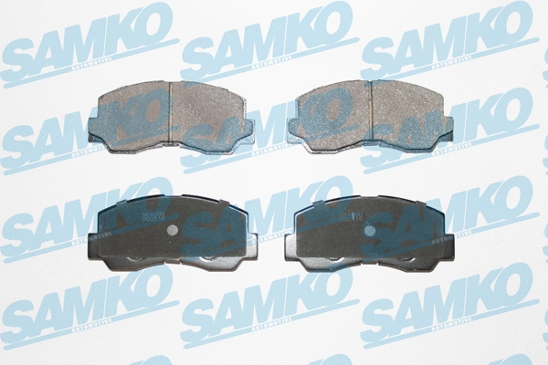 Brake Pad Set, disc brake (5SP167)