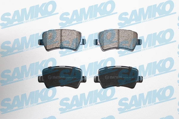 Brake Pad Set, disc brake (5SP1474)