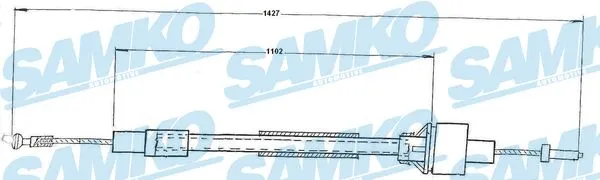 Cable Pull, clutch control (C0094C)