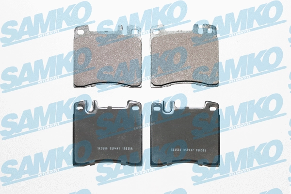 Brake Pad Set, disc brake (5SP447)
