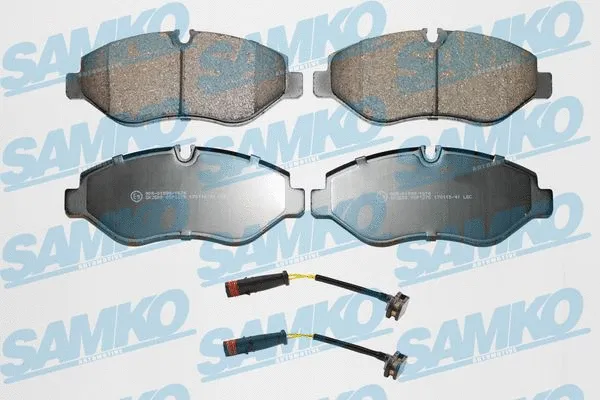Brake Pad Set, disc brake (5SP1275A)