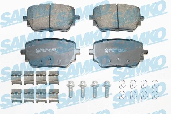 Brake Pad Set, disc brake (5SP2152K)