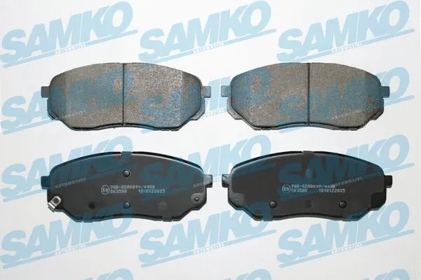 Brake Pad Set, disc brake (5SP2035)