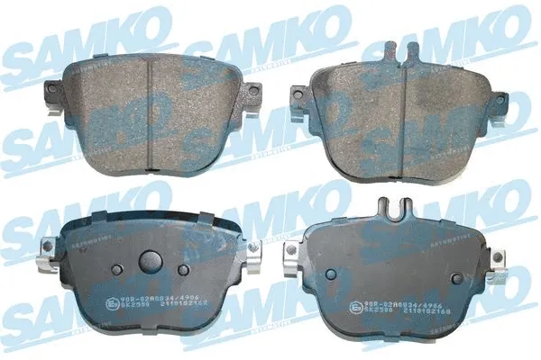 Brake Pad Set, disc brake (5SP2168)