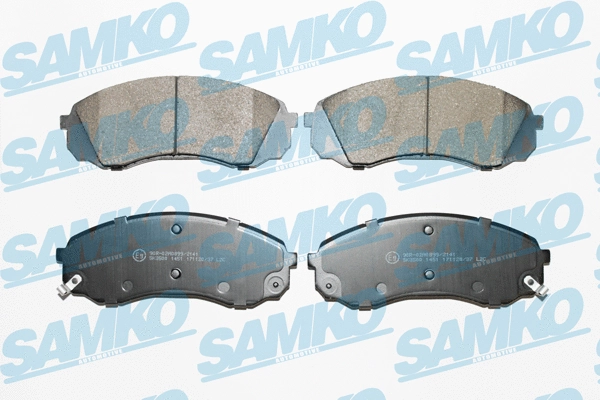 Brake Pad Set, disc brake (5SP1451)