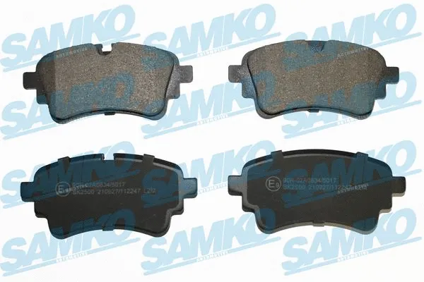 Brake Pad Set, disc brake (5SP2247)