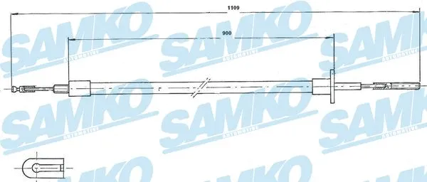 Cable Pull, clutch control (C0051C)