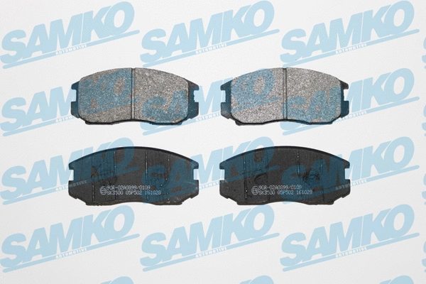 Brake Pad Set, disc brake (5SP502)