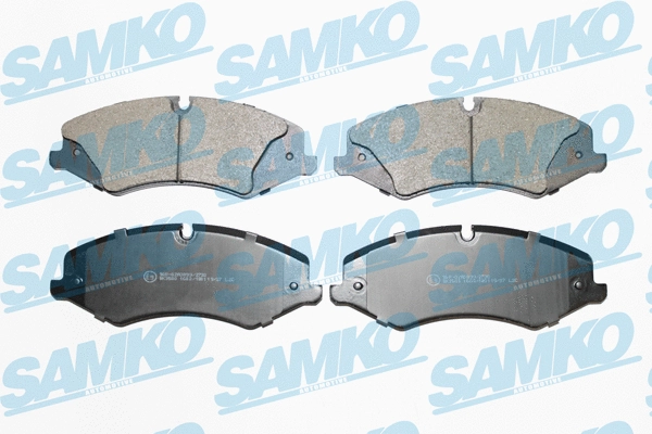 Brake Pad Set, disc brake (5SP1600)