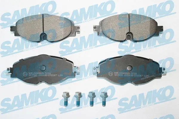Brake Pad Set, disc brake (5SP2067)