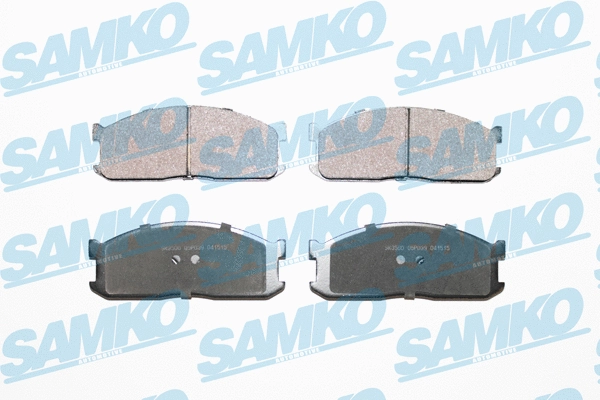 Brake Pad Set, disc brake (5SP039)