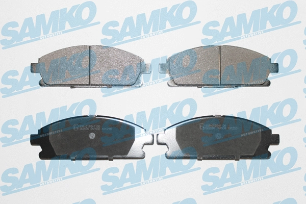 Brake Pad Set, disc brake (5SP935)