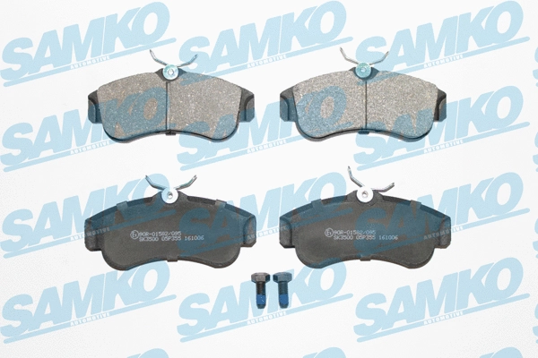 Brake Pad Set, disc brake (5SP355)