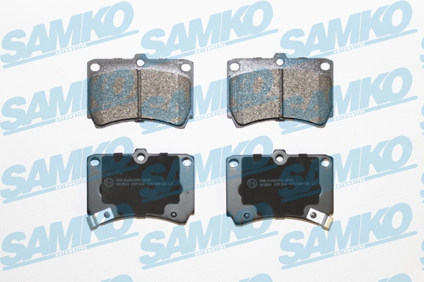Brake Pad Set, disc brake (5SP366)