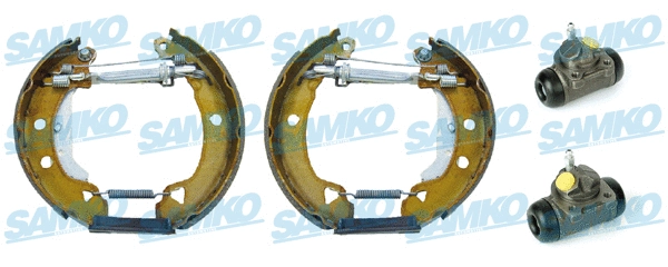Brake Shoe Set (KEG291)
