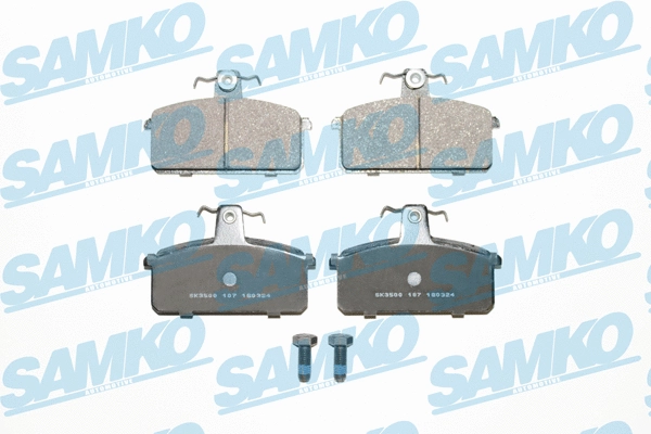 Brake Pad Set, disc brake (5SP107)