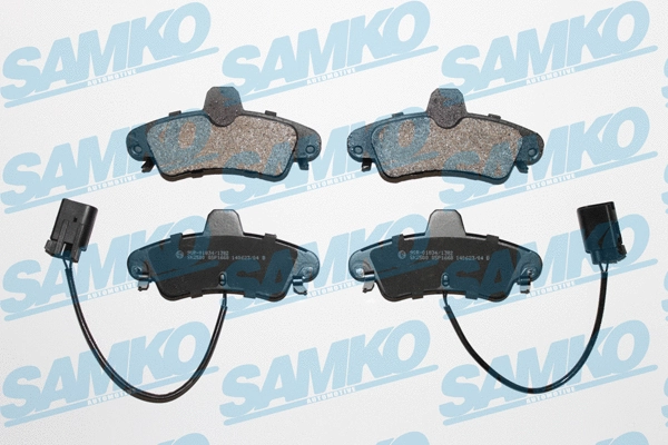 Brake Pad Set, disc brake (5SP1668)