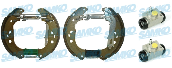 Brake Shoe Set (KEG623)