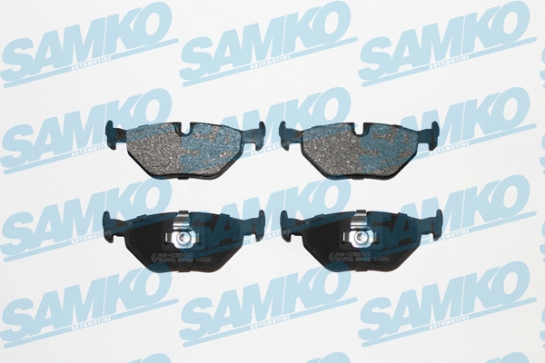 Brake Pad Set, disc brake (5SP650)