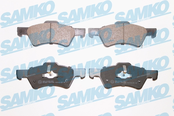 Brake Pad Set, disc brake (5SP1006)