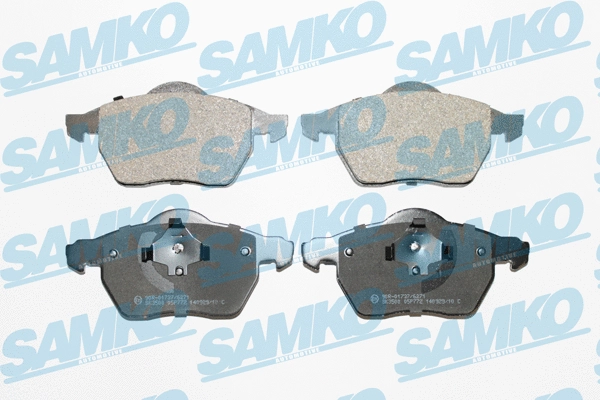 Brake Pad Set, disc brake (5SP772)