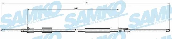 Cable Pull, parking brake (C0127B)