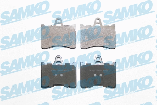 Brake Pad Set, disc brake (5SP391)